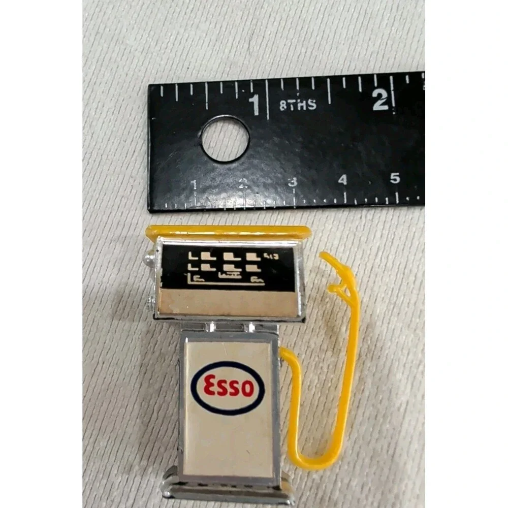 Vintage Esso Toy 2 Inch Gas Pump Hong Kong